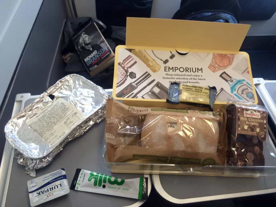 My gluten free meal on Thomas Cook.