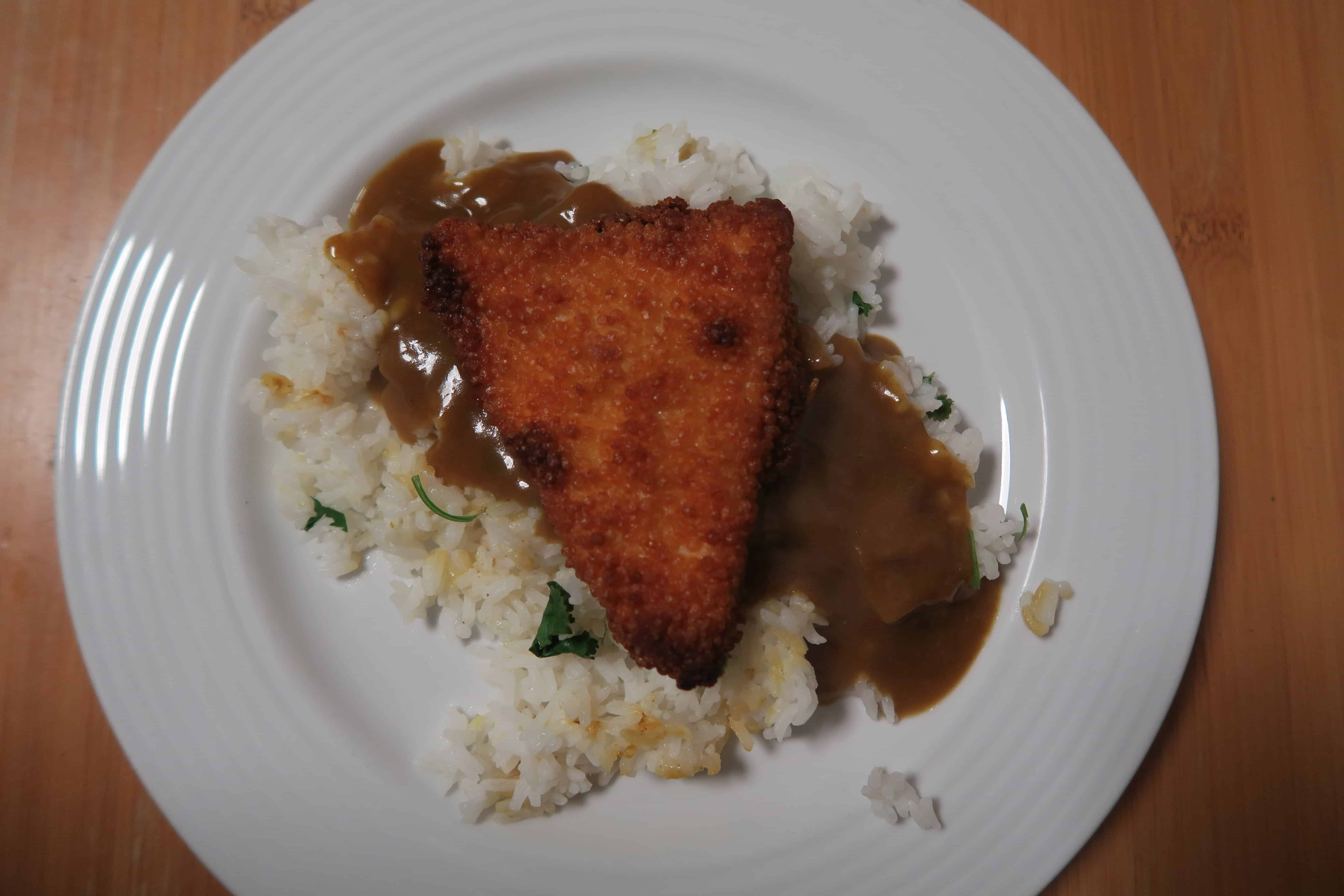 Tesco free from ready meal gluten free dairy free egg free katsu curry