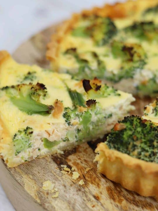 Spicy Broccoli Quiche – At Home With Shay – Gluten Free