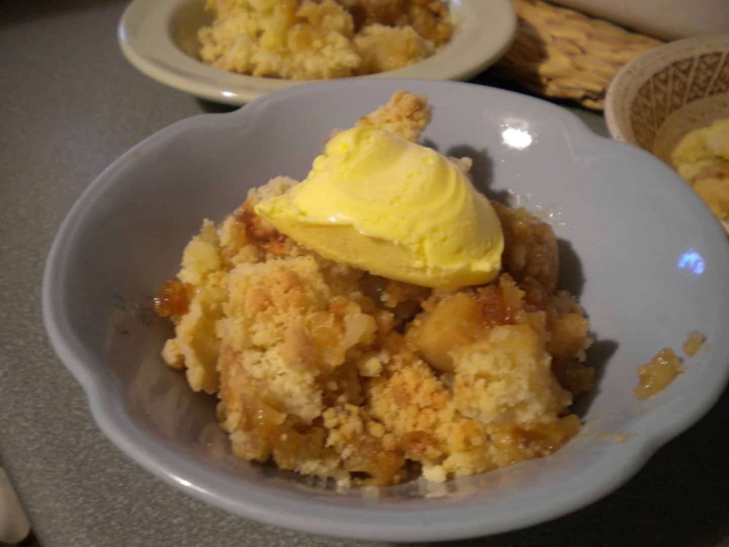 Warming Apple and Pear Crumble
