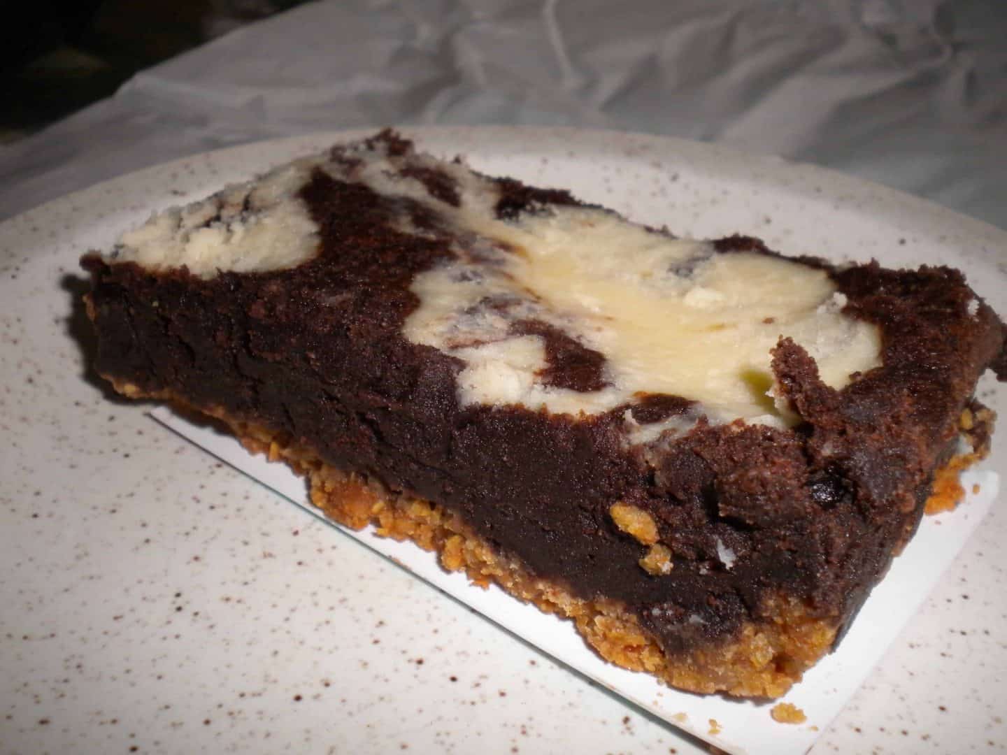 Gluten free baked chocolate cheesecake: the best cake in the world