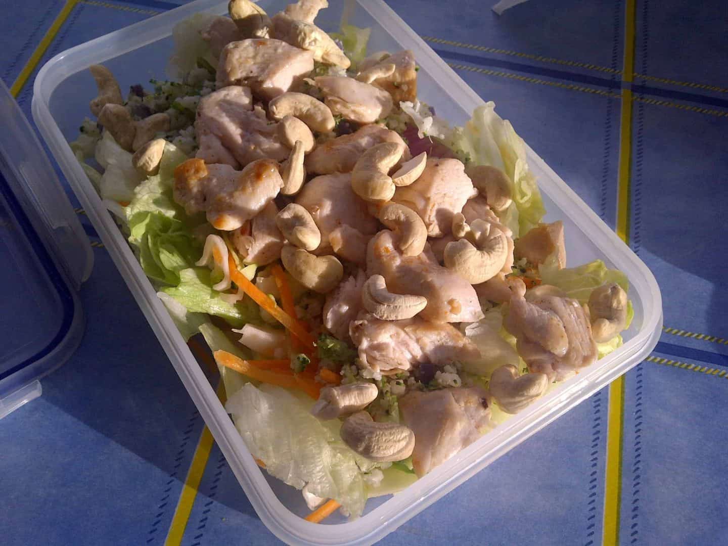 Getting fit gluten free style: thai curry, lazy training and cashew nuts