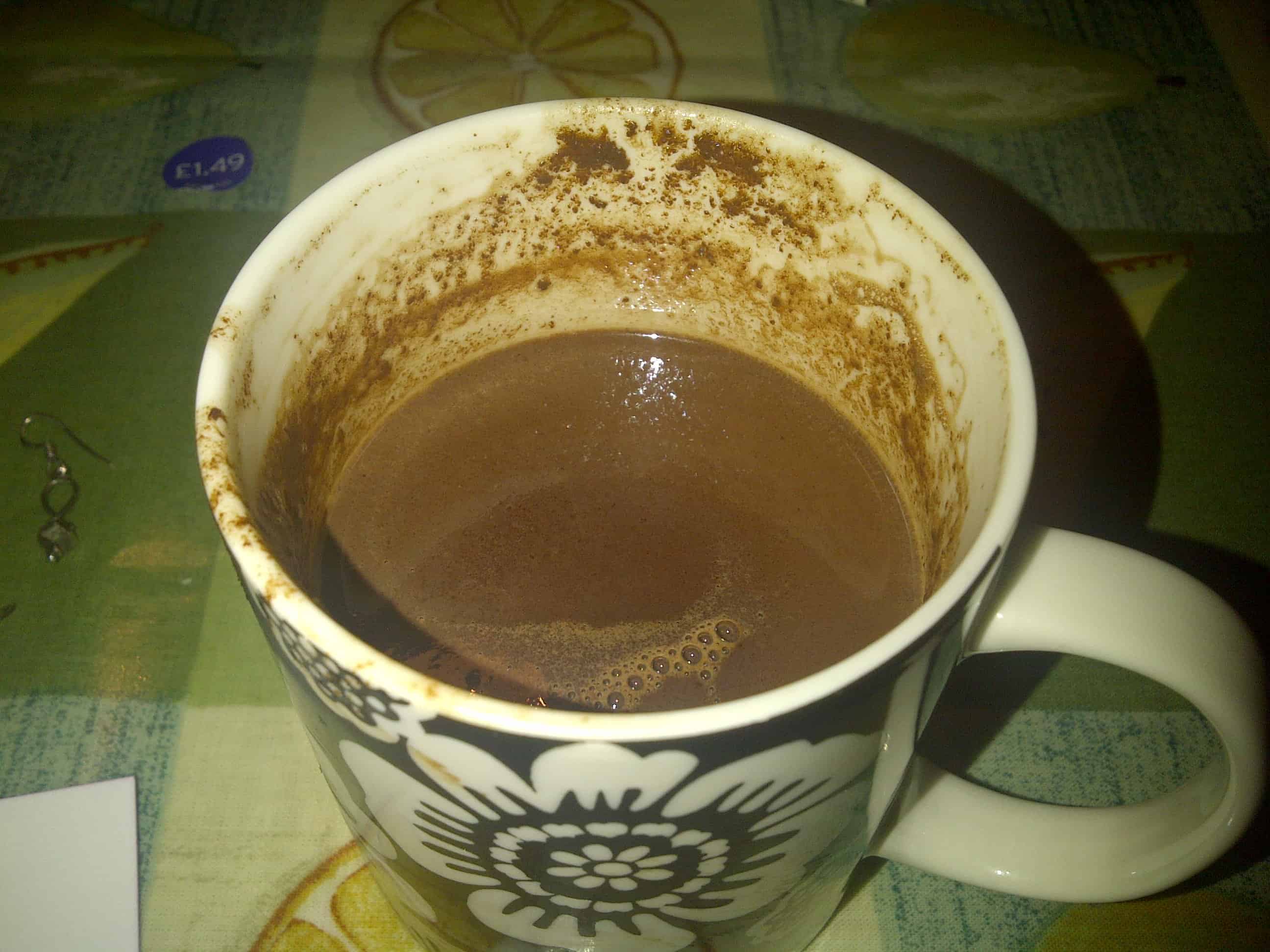 Hot chocolate - because everyone needs a break sometimes!