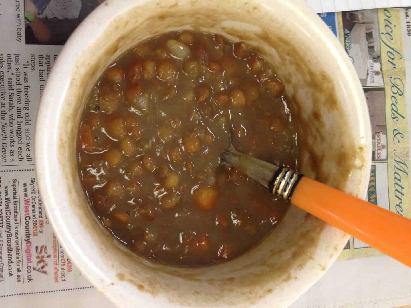 Winter is here – it’s time for gluten free lentil soup!