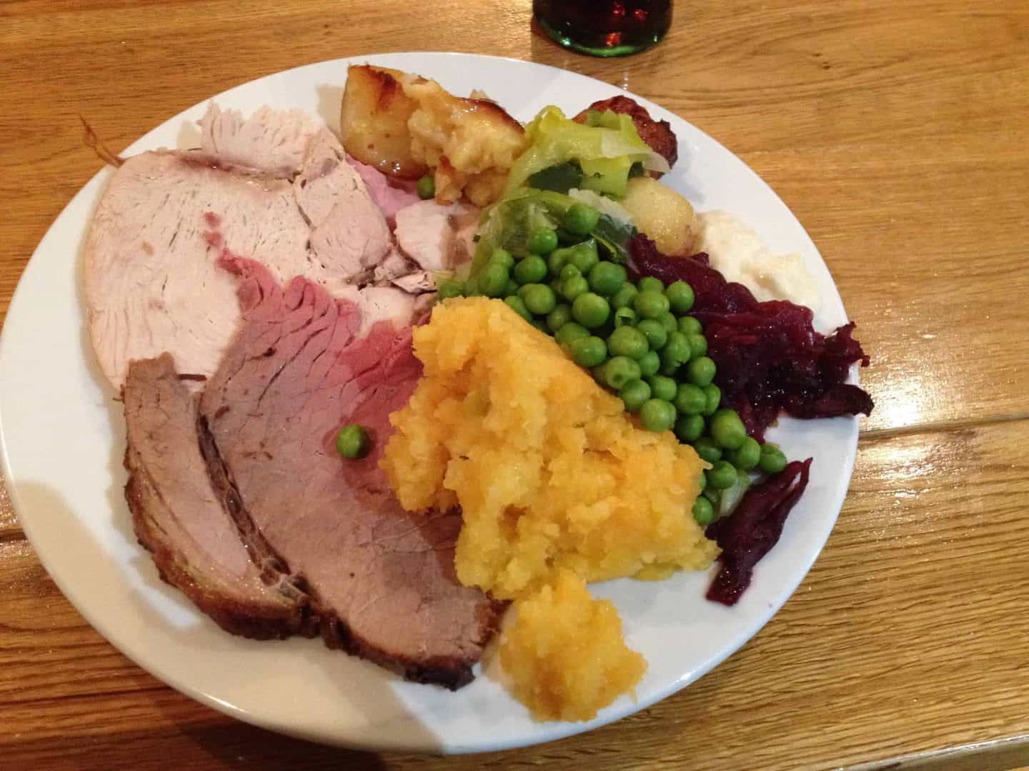 Gluten free carvery at The Riverbank, Bideford