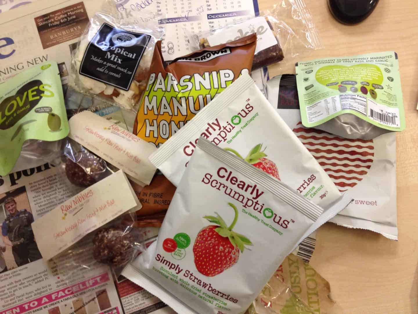 Nutribox review – gluten free, healthy snacks for the workplace
