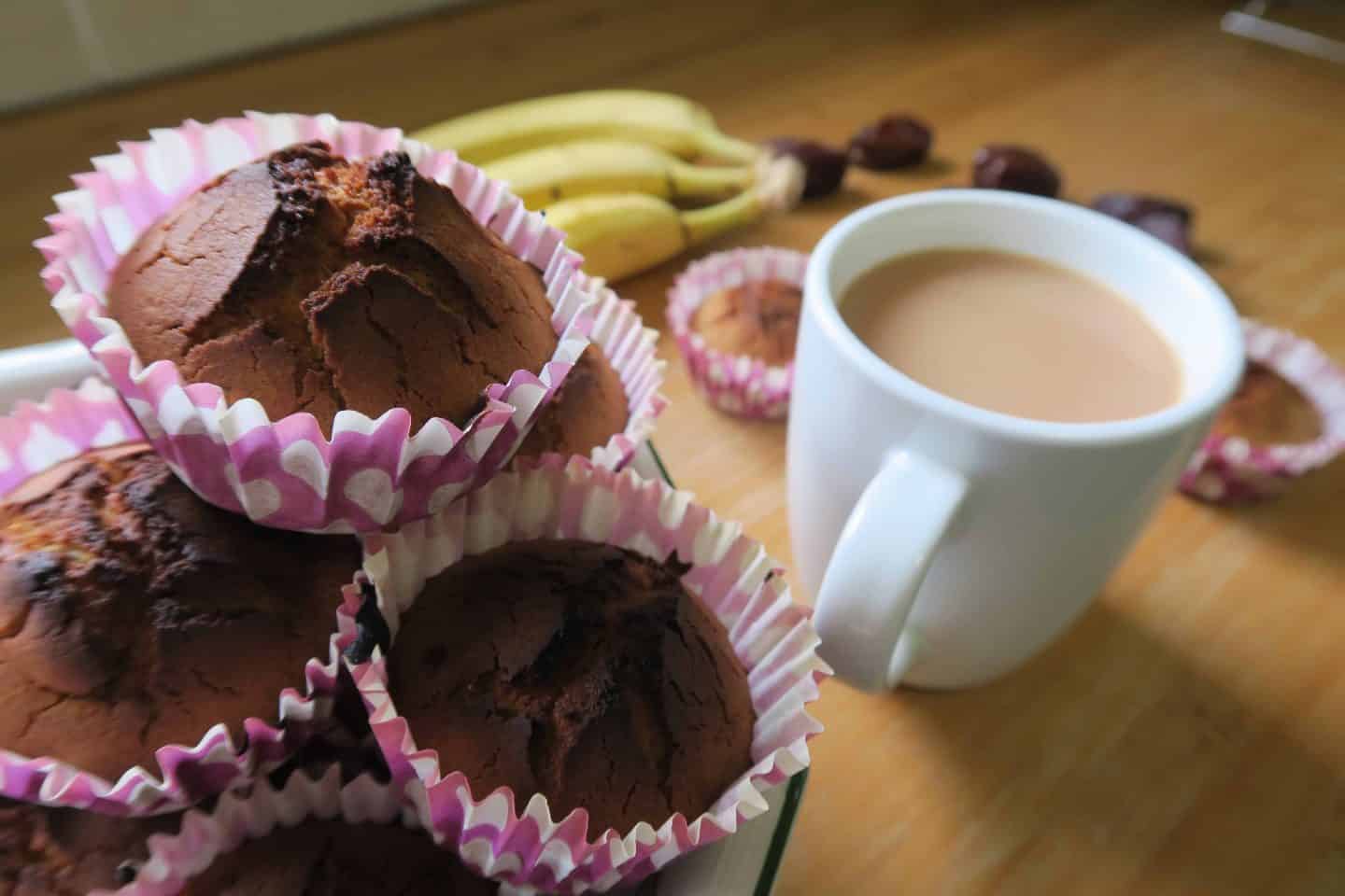 Recipe: Gluten free banana and date quinoa muffins – with video!