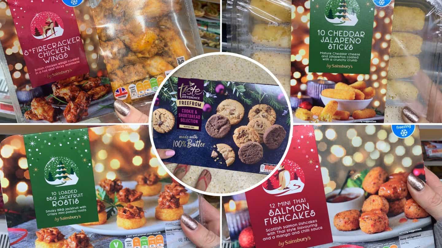 sainsburys gluten free christmas party food
