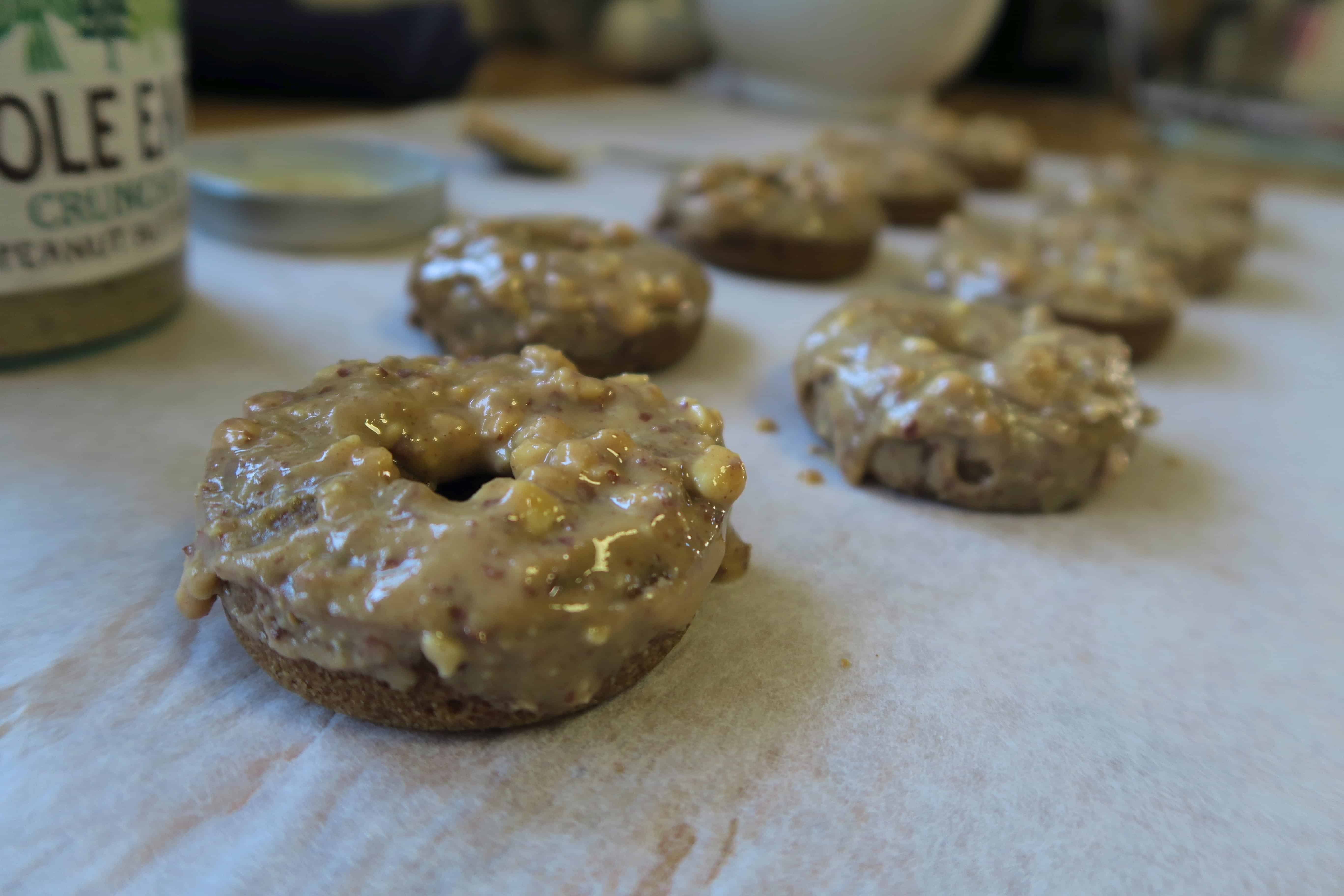 gluten free vegan maple glazed baked doughnuts recipe