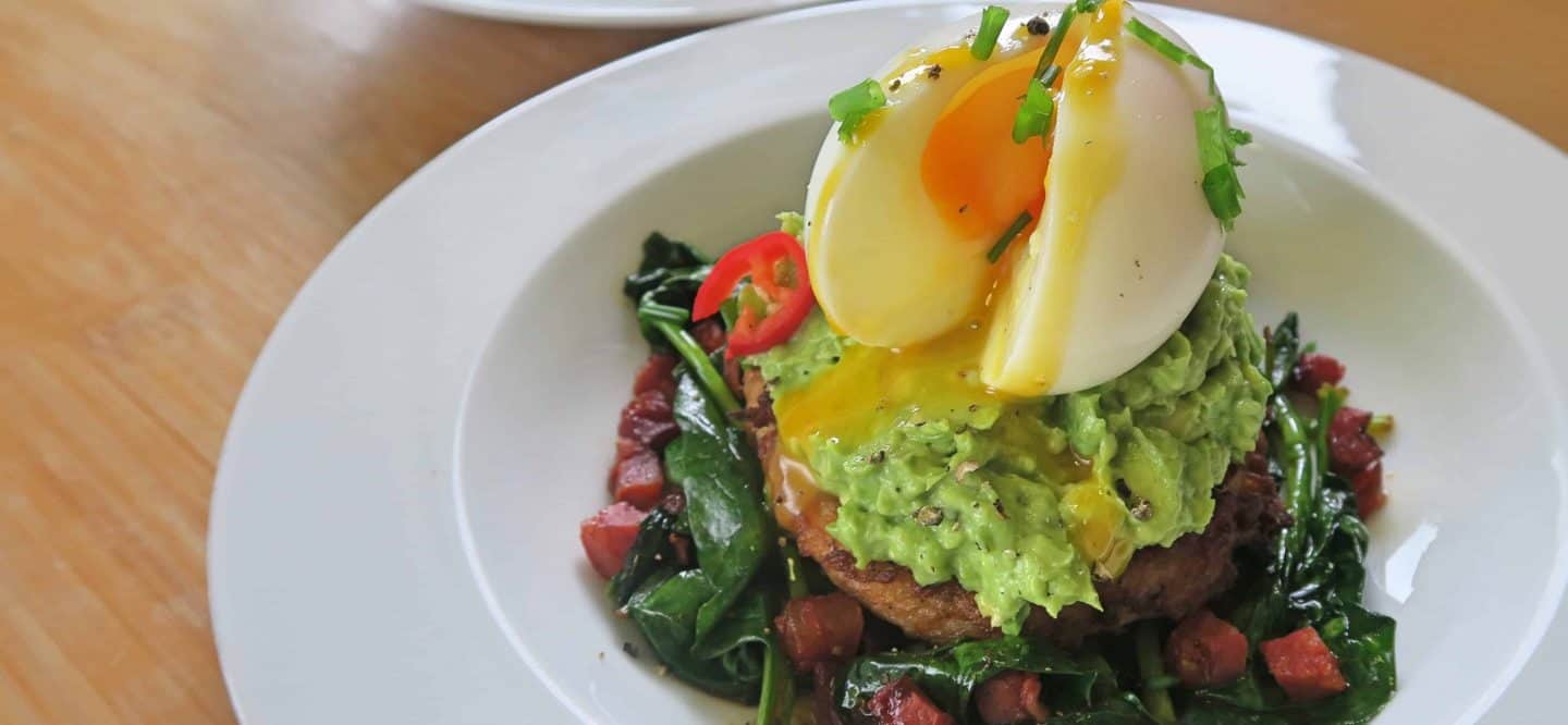 The ultimate gluten free brunch stack with Mash Direct’s potato rosti