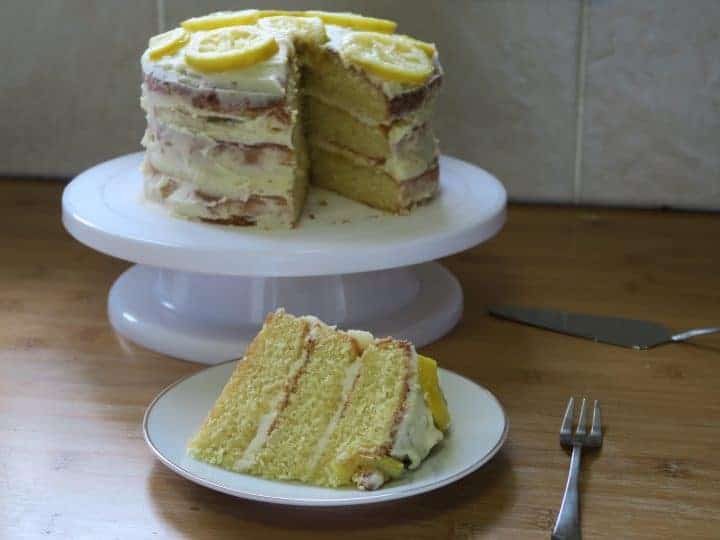 Lemon and Elderflower Cake - Lisa's Lemony Kitchen