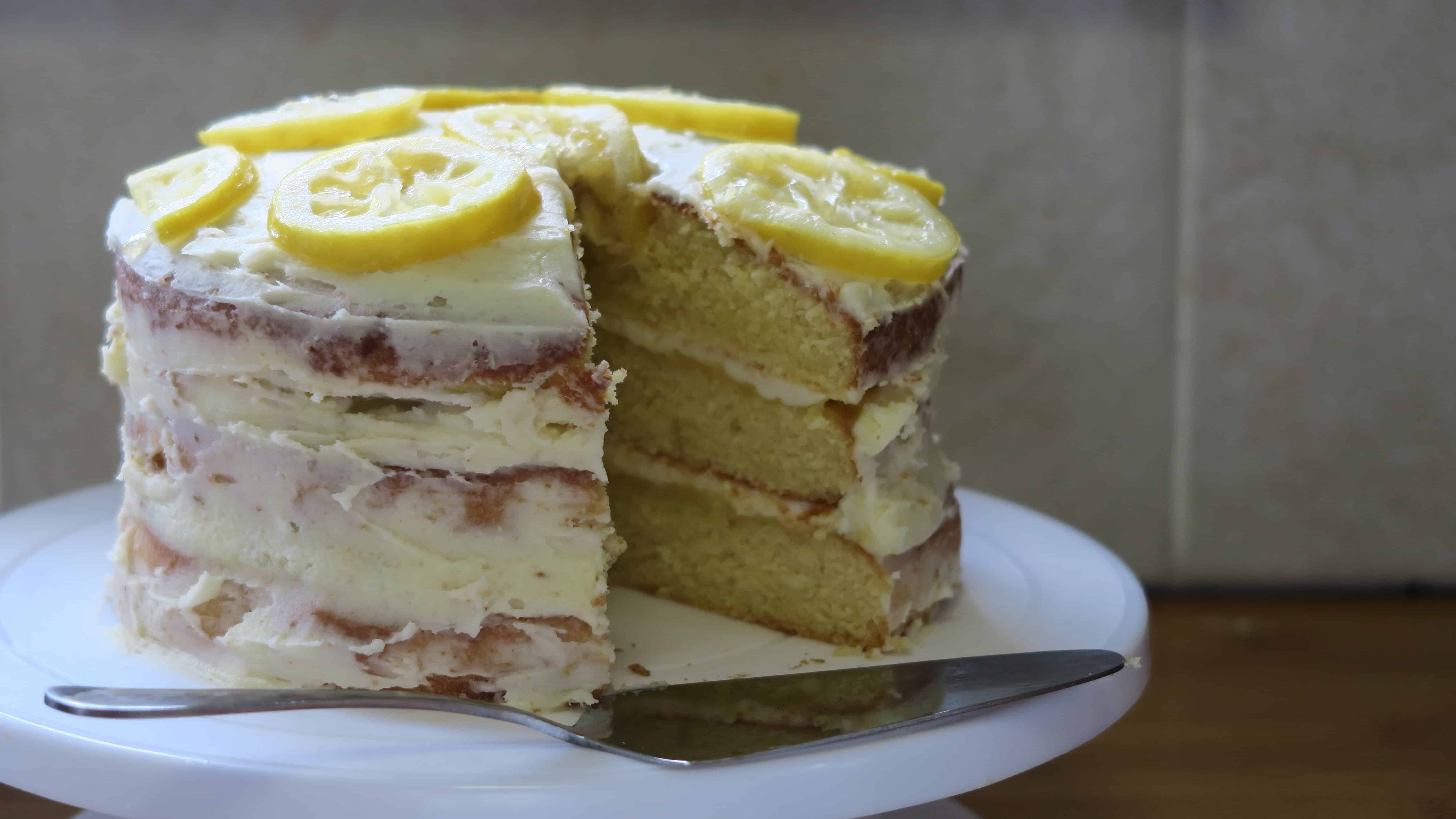 gluten free lemon  and elderflower cake  royal  wedding  cake  