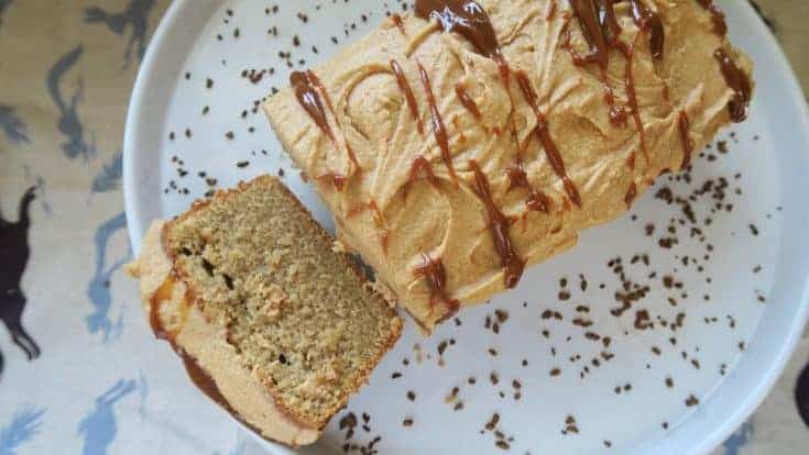 gluten free COFFEE CAKE CARAMEL LATTE CAKE