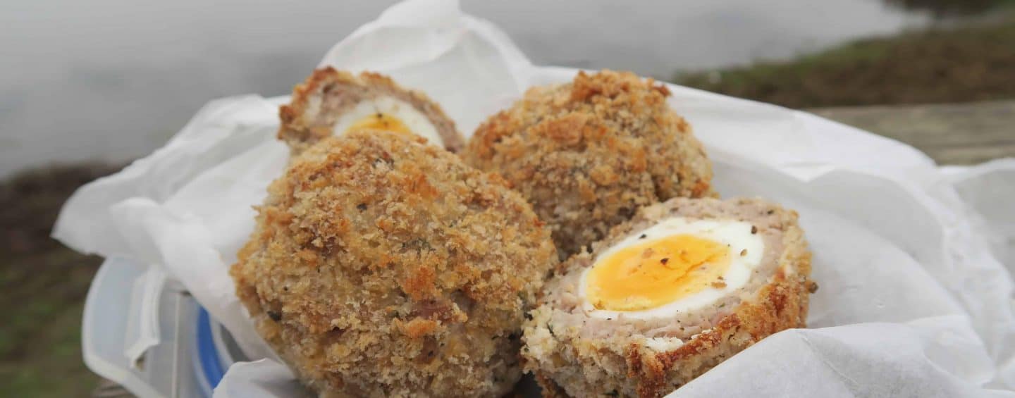 Gluten free scotch eggs – perfect for a picnic or lunchbox