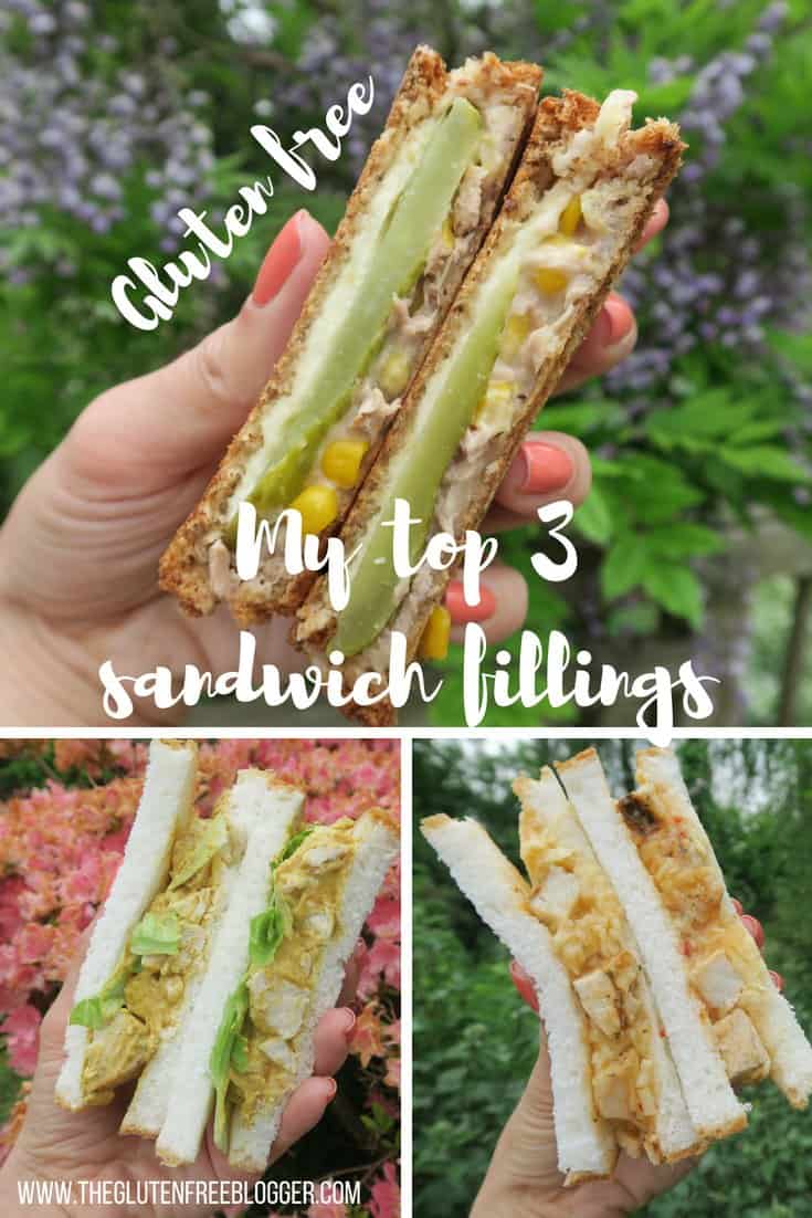 My three gluten free sandwich fillings you HAVE to try!
