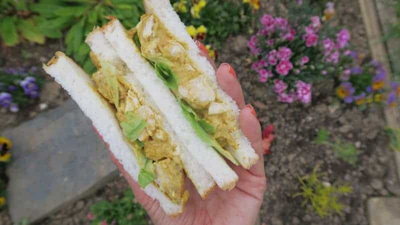 gluten free sandwiches coronation chicken recipe