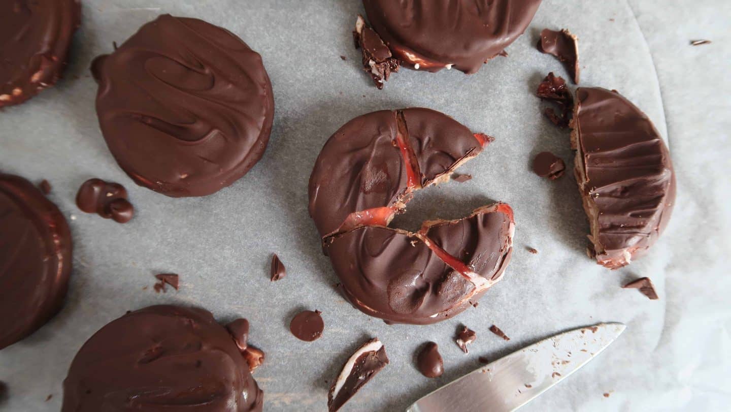 The ULTIMATE gluten free Wagon Wheels recipe