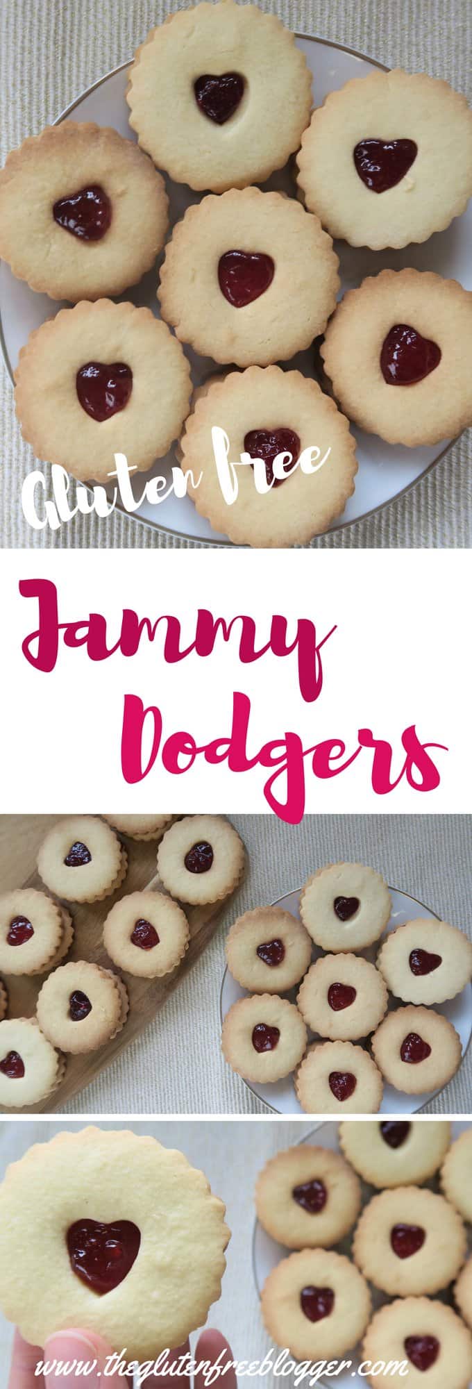 gluten free jammy dodgers - gluten free jammie dodgers - jammy dodgers recipe - jammie dodgers recipe - gluten free biscuits - gbbo - biscuit recipe - www.theglutenfreeblogger.com