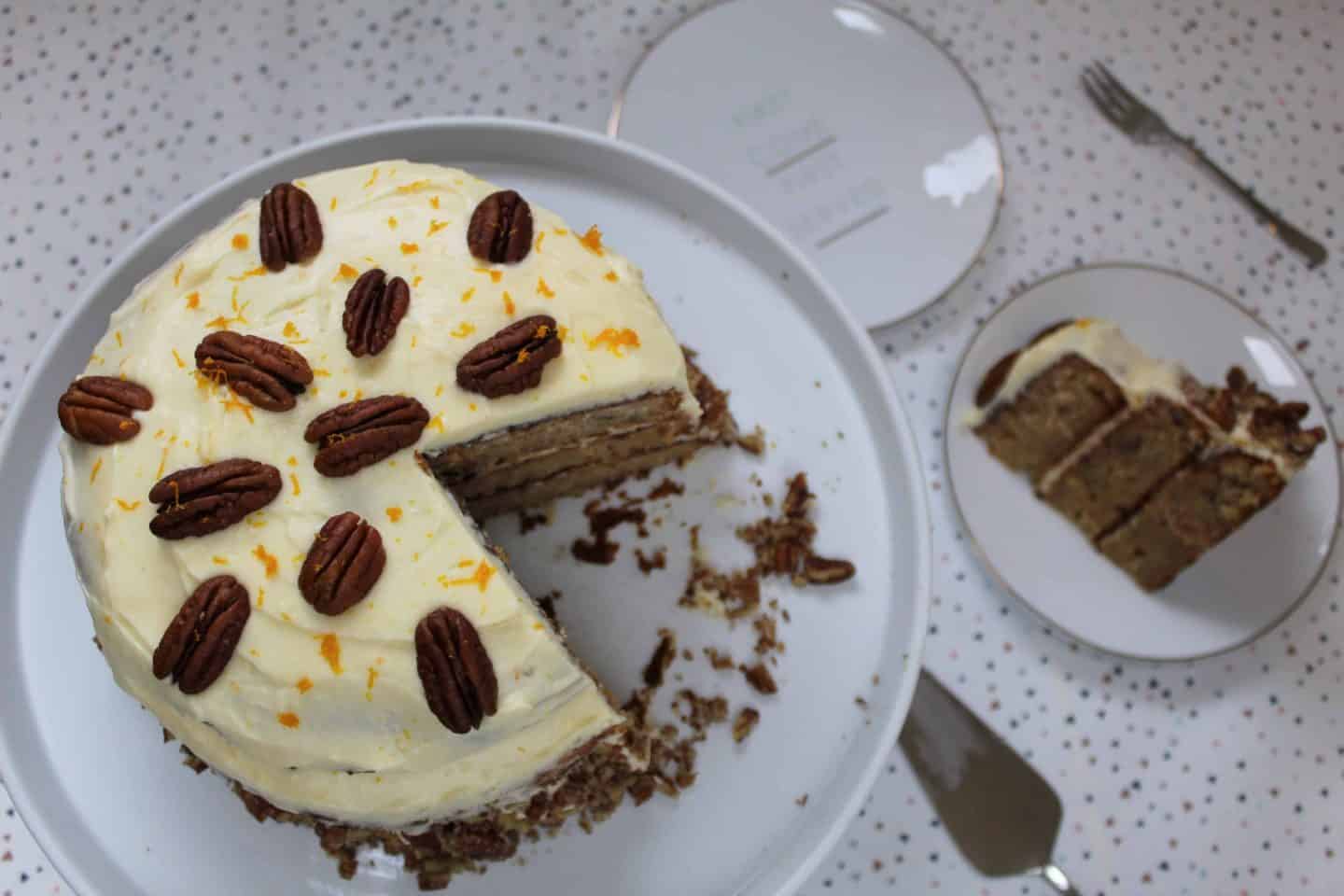 My gluten free hummingbird cake fit for a birthday celebration