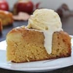 GLUTEN FREE STICKY TOFFEE APPLE UPSIDE DOWN CAKE