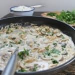 gluten free mushroom stroganoff recipe