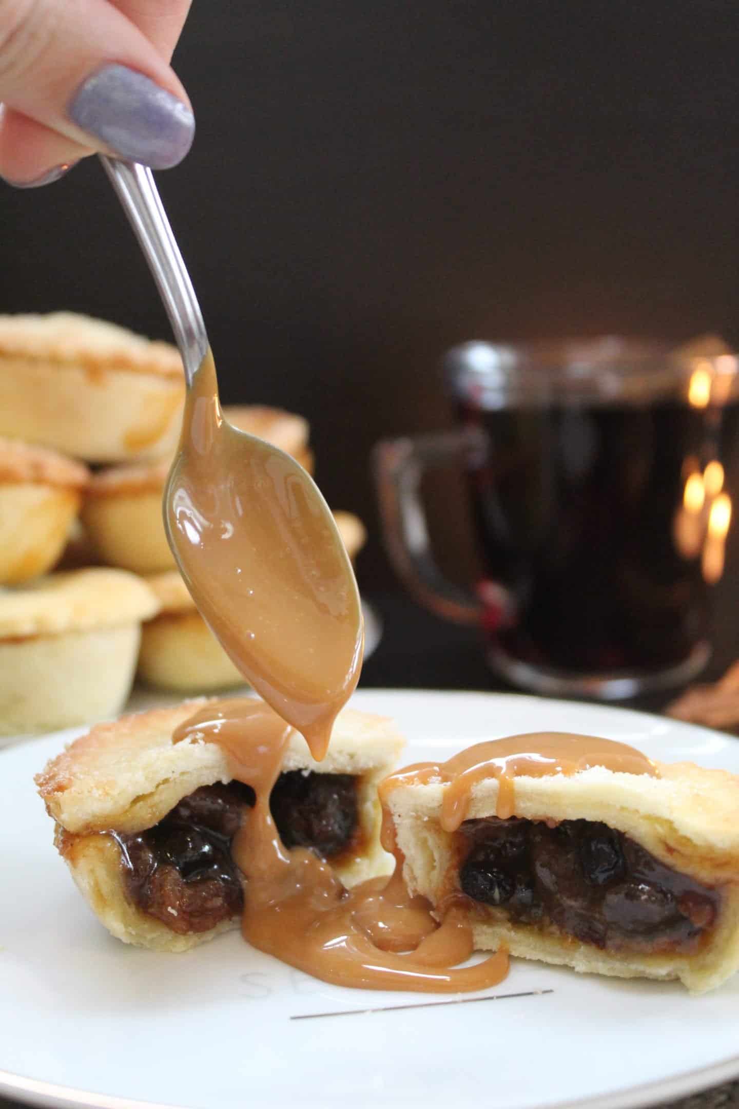 Gluten free rum and salted caramel mince pies recipe - The Gluten Free ...