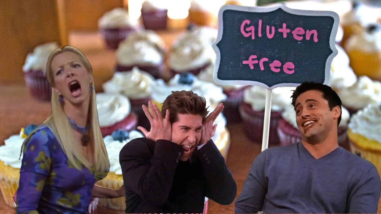 gluten free diet coeliac humour friends