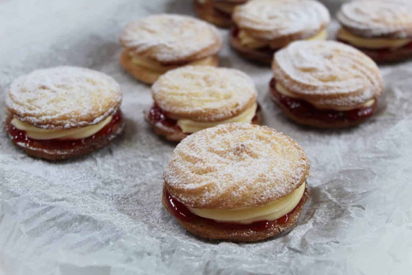 gluten free viennese whirls recipe