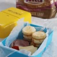 Gluten free Lunchables in a lunchbox.
