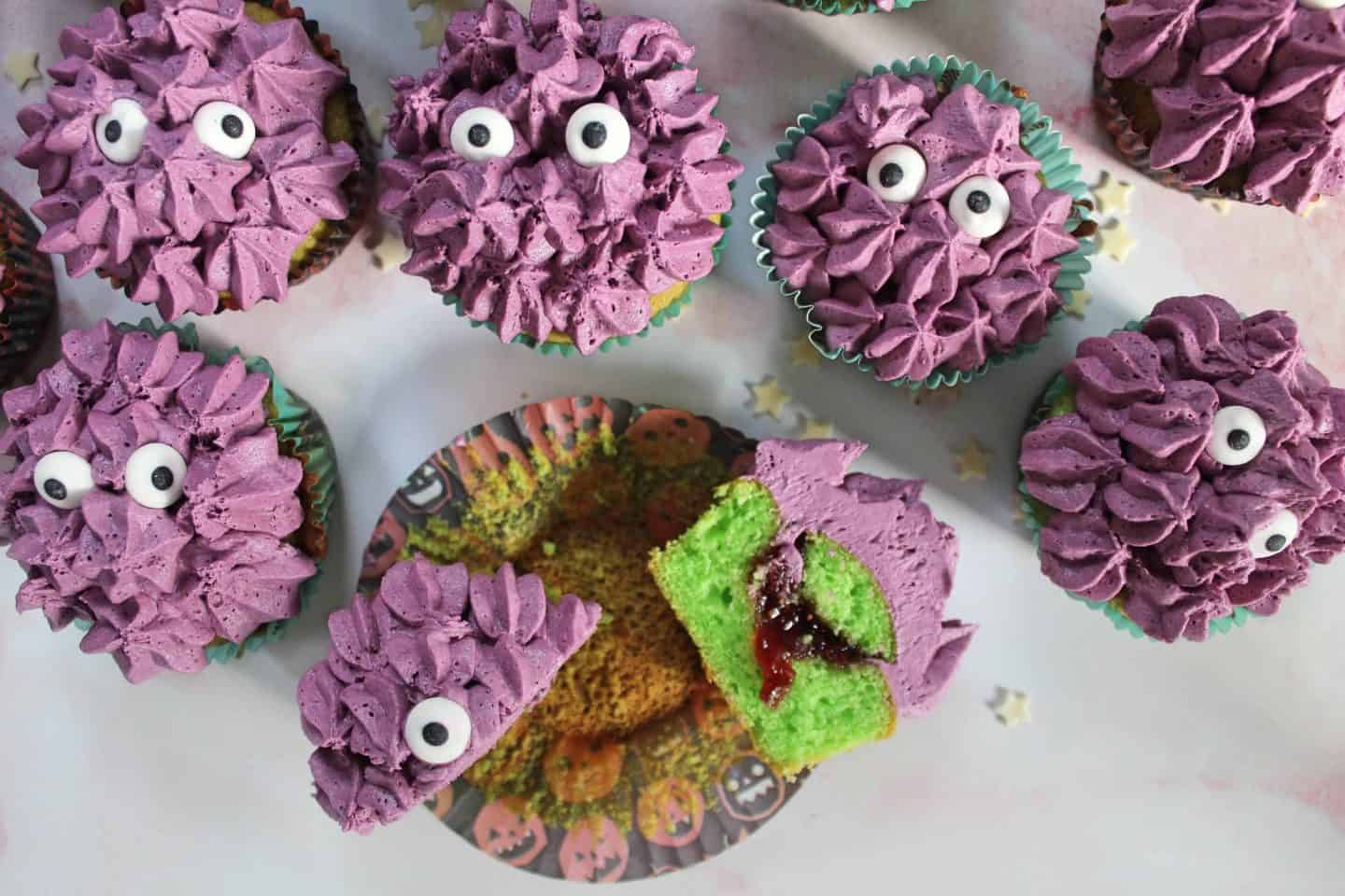 GLUTEN FREE MONSTER CUPCAKES HALLOWEEN CAKES 98