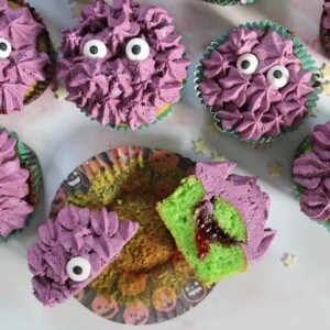 GLUTEN FREE MONSTER CUPCAKES HALLOWEEN CAKES 98