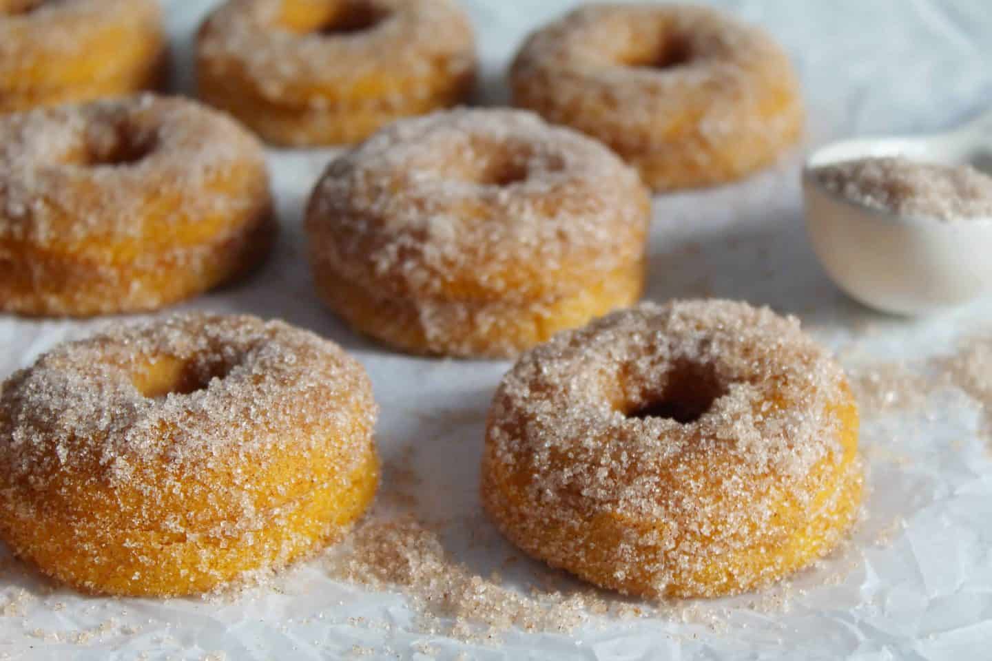 Gluten Free And Vegan Pumpkin Spice Doughnuts Recipe