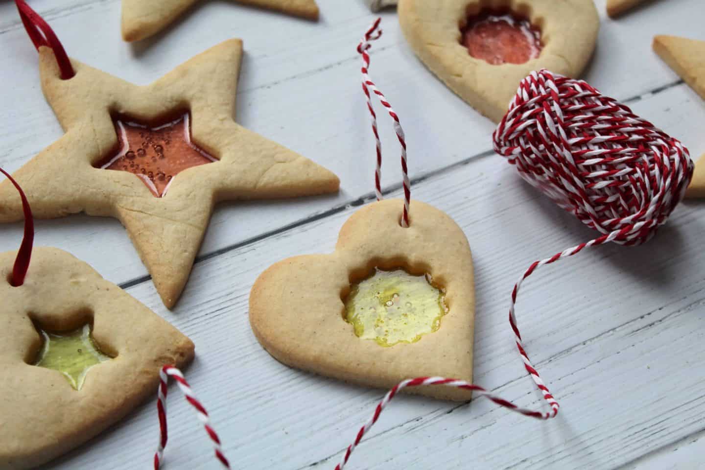 gluten free stained glass window biscuits 13