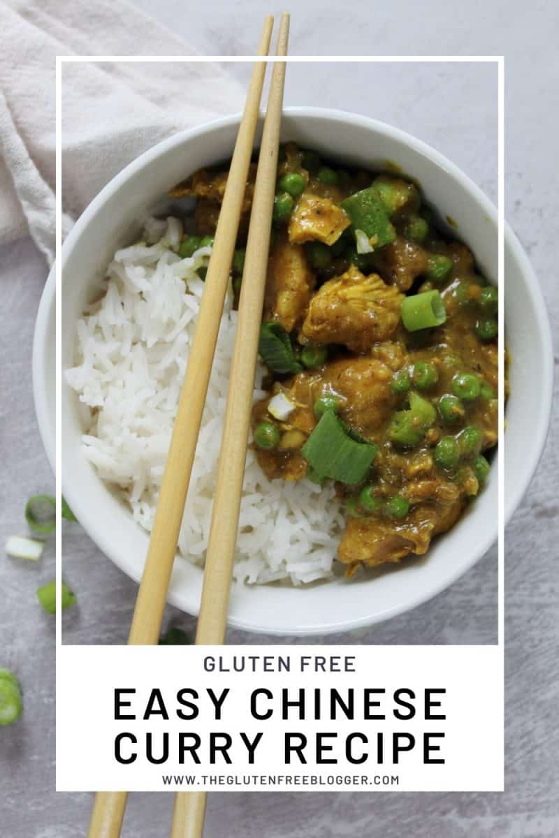 EASY Gluten Free Chinese Curry Recipe - The Gluten Free Blogger