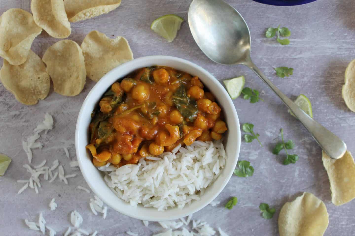 gluten free vegan chickpea curry recipe 14