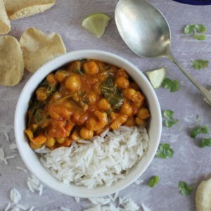 gluten free vegan chickpea curry recipe 14