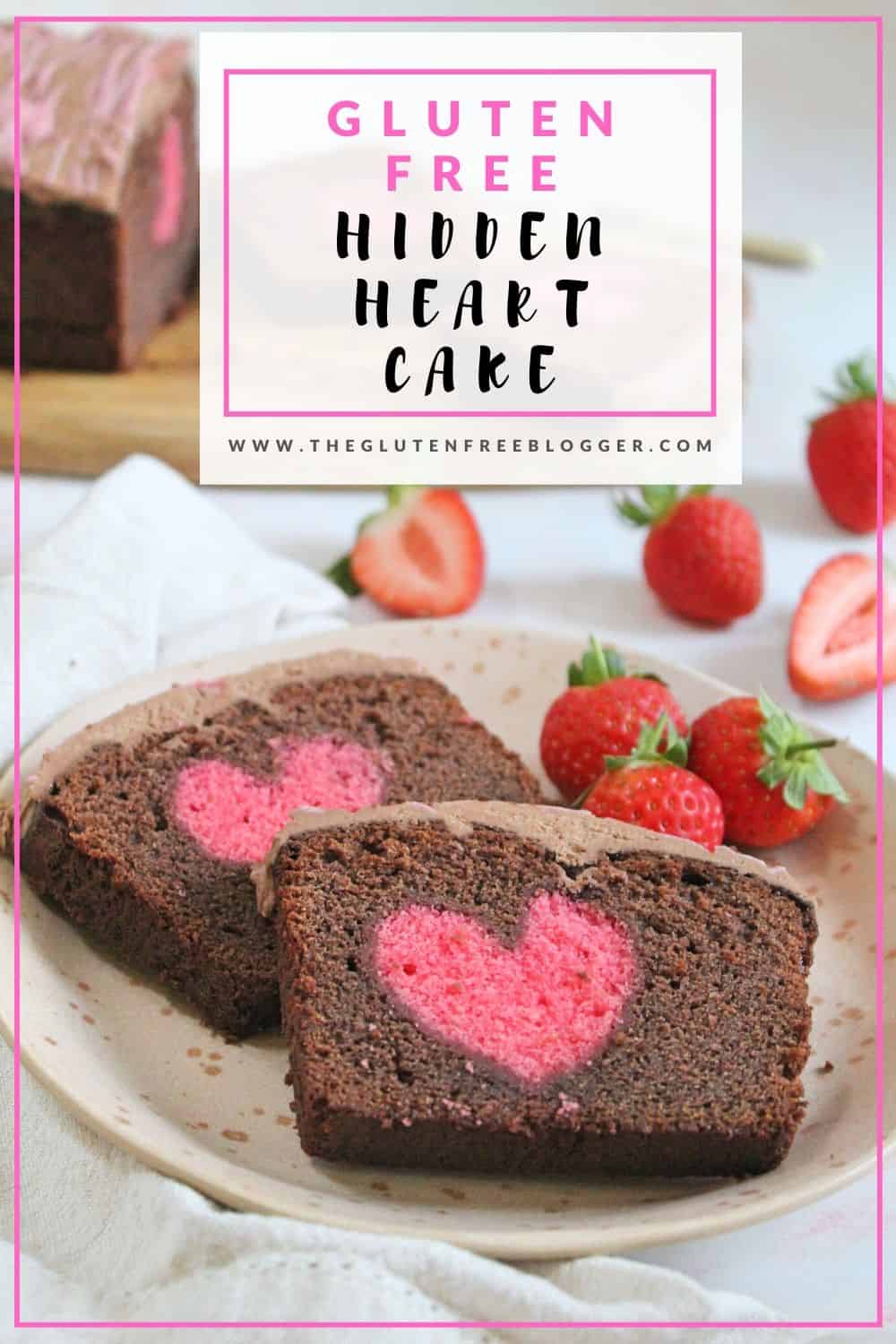 gluten free hidden heart cake coeliac celiac valentines day bakes diy gifts