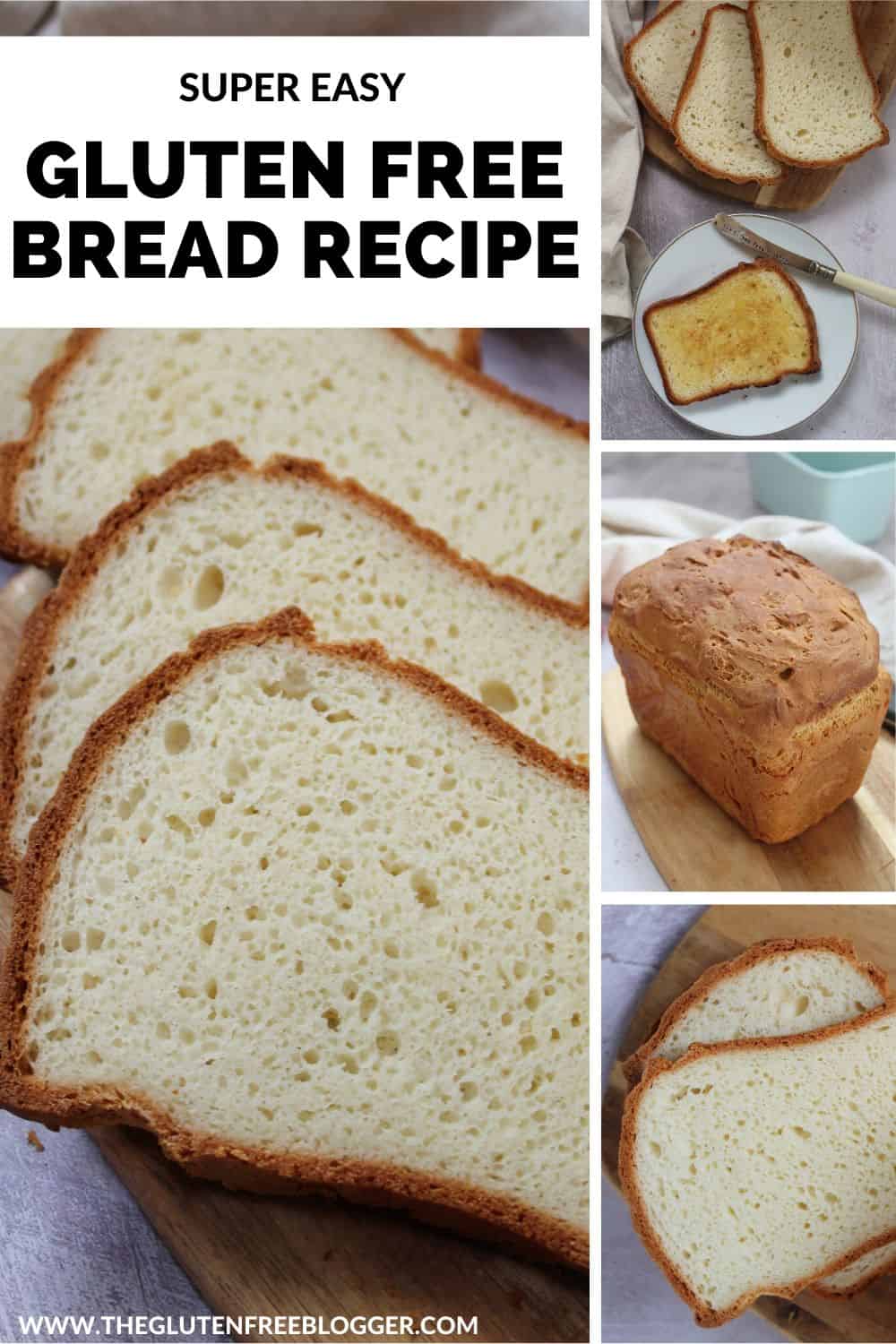 Easy Homemade Gluten Free Bread Machine Bread (Dairy Free!)