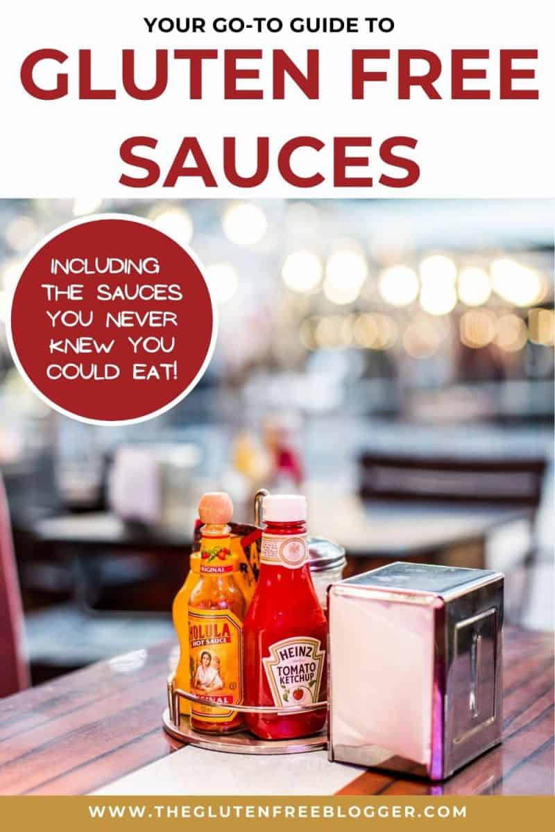 Your guide to gluten free sauces and condiments The Gluten Free Blogger