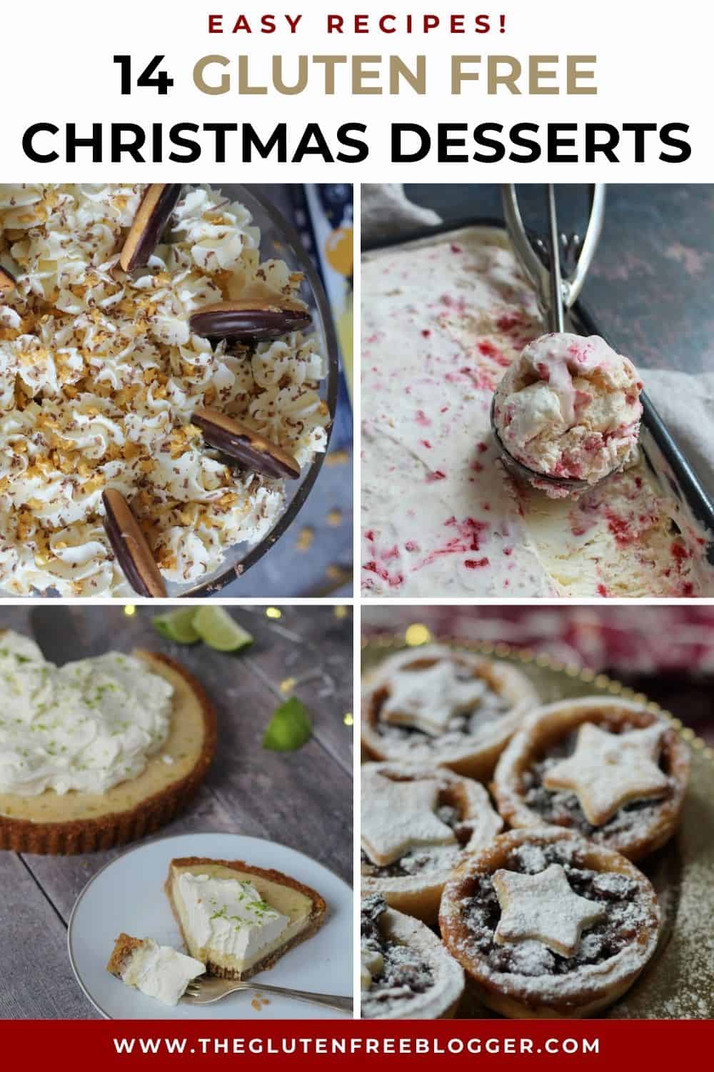 14 Gluten Free Christmas Dessert Ideas - The Gluten Free Blogger