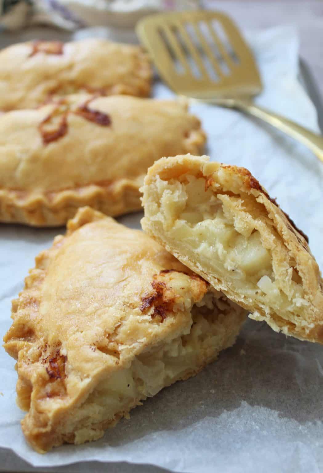 Gluten Free Cheese and Onion Pasty - The Gluten Free Blogger