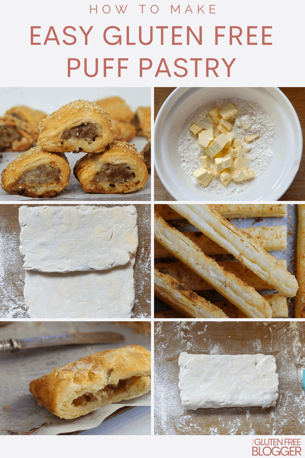 Quick & Easy Gluten Free Puff Pastry - The Loopy Whisk