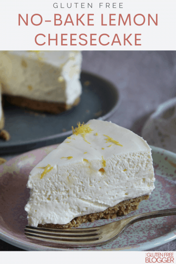 Gluten Free Lemon Cheesecake - The Gluten Free Blogger