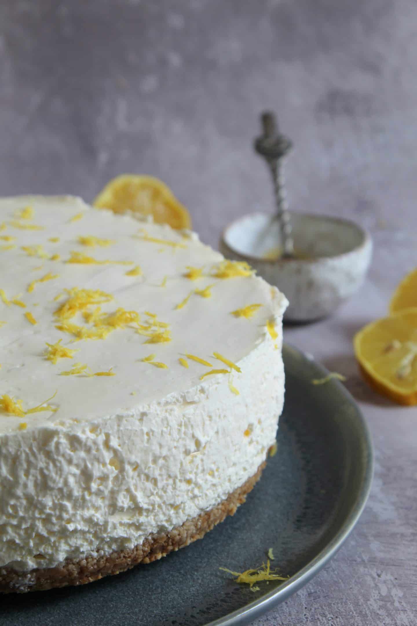 gluten free lemon cheesecake recipe no bake