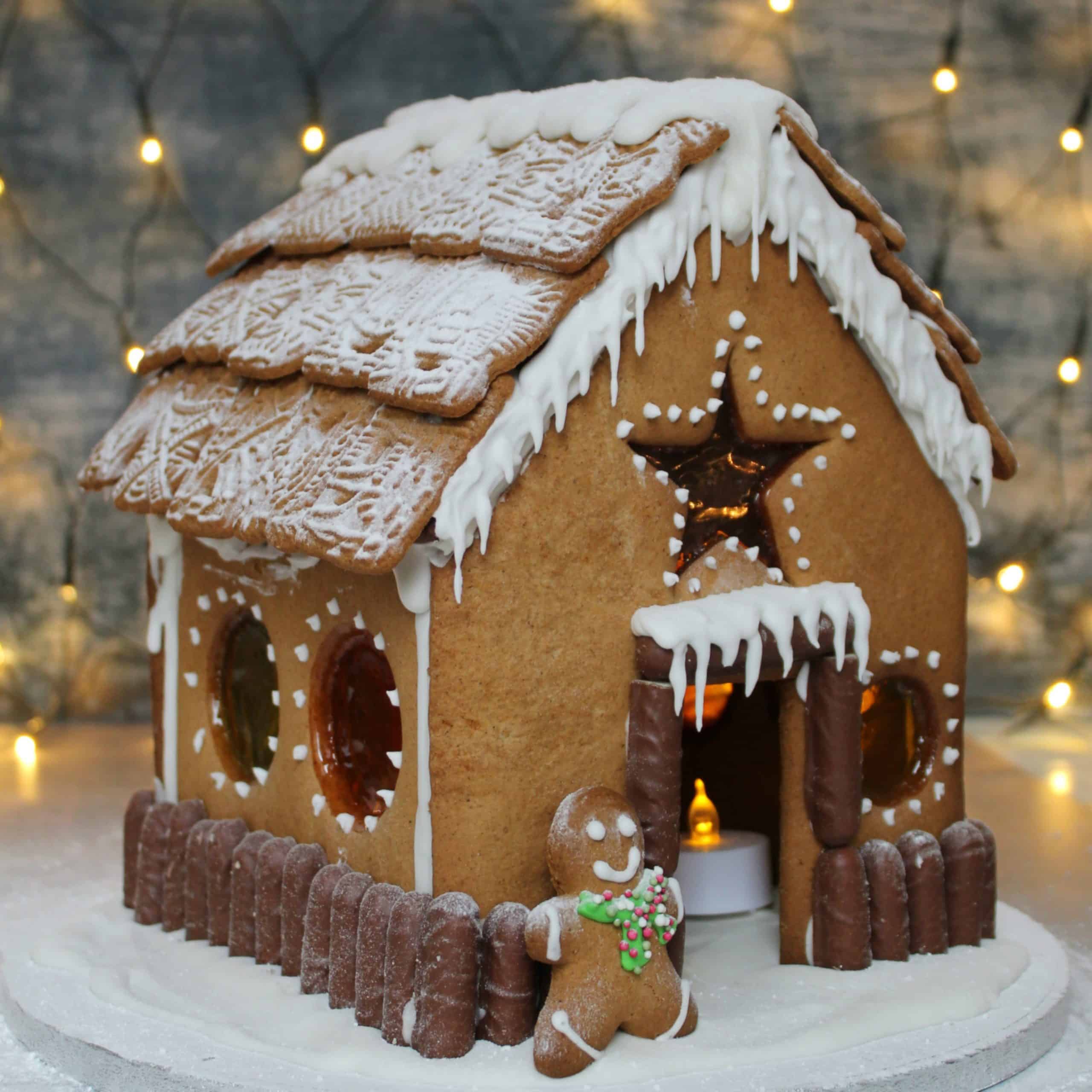 Gluten Free Gingerbread House - The Gluten Free Blogger