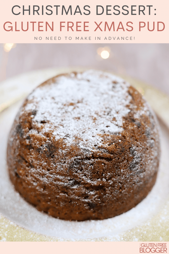 Gluten Free Christmas Pudding (Easy Cheat's Christmas Pudding)