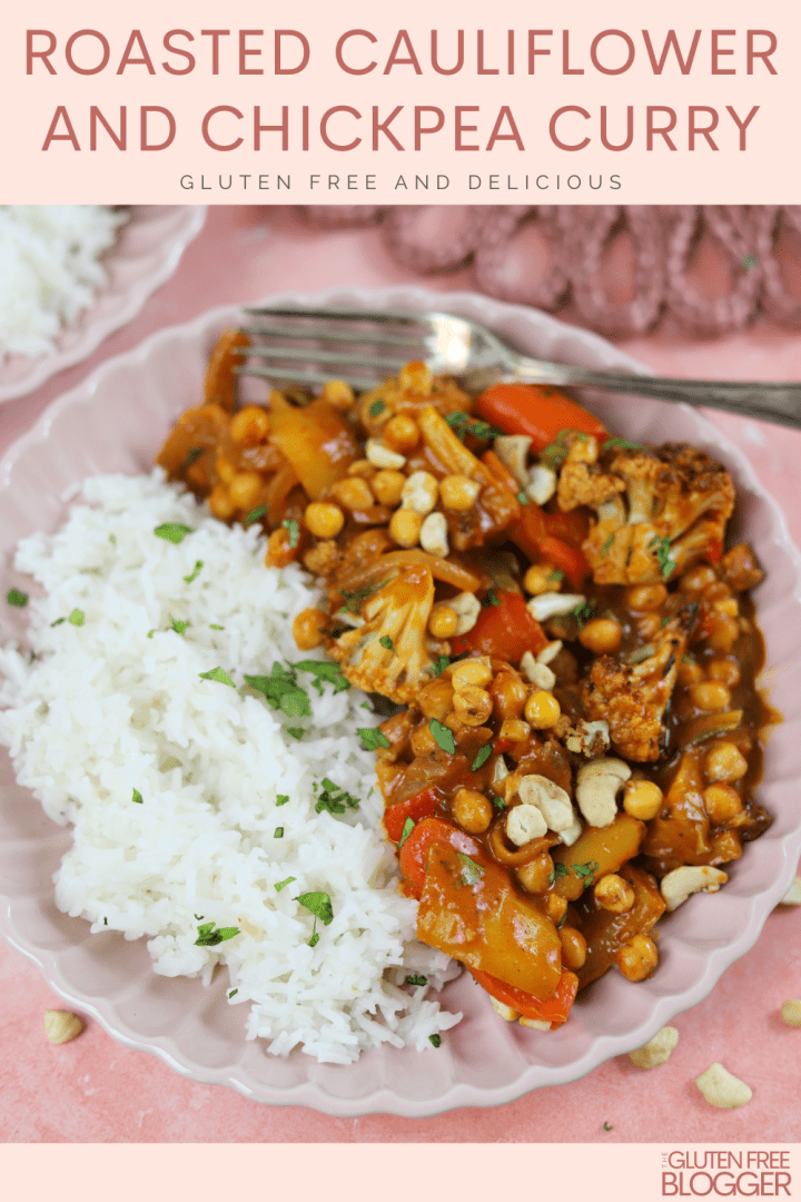 Roasted Cauliflower and Chickpea Curry - The Gluten Free Blogger