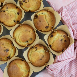 gluten free chocolate chip muffins